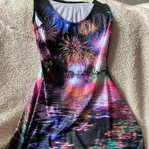 Blackmilk Fireworks Play Dress